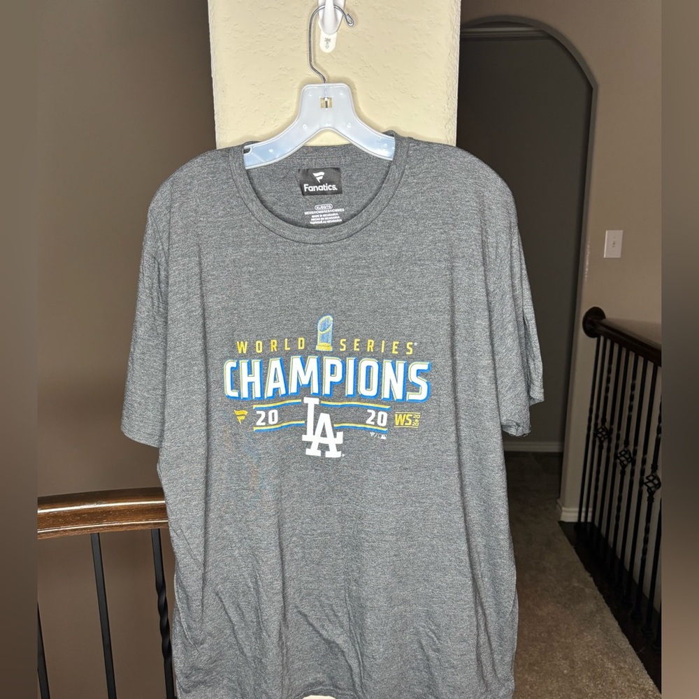 Fanatics Dodgers World Series 2020 Graphic Tee